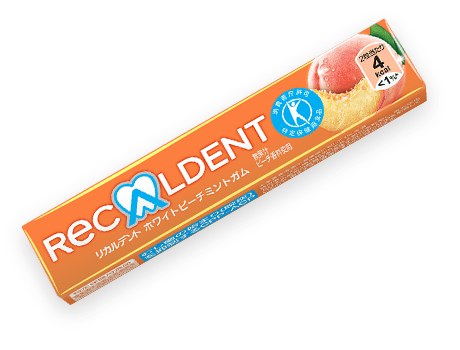 リカルデント
ホワイトピーチミントガム (粒)