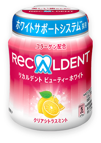 リカルデント ビューティーホワイト
クリアシトラスミント（ボトル）