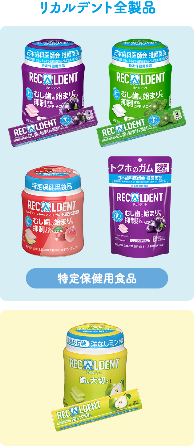 リカルデントブランド全製品