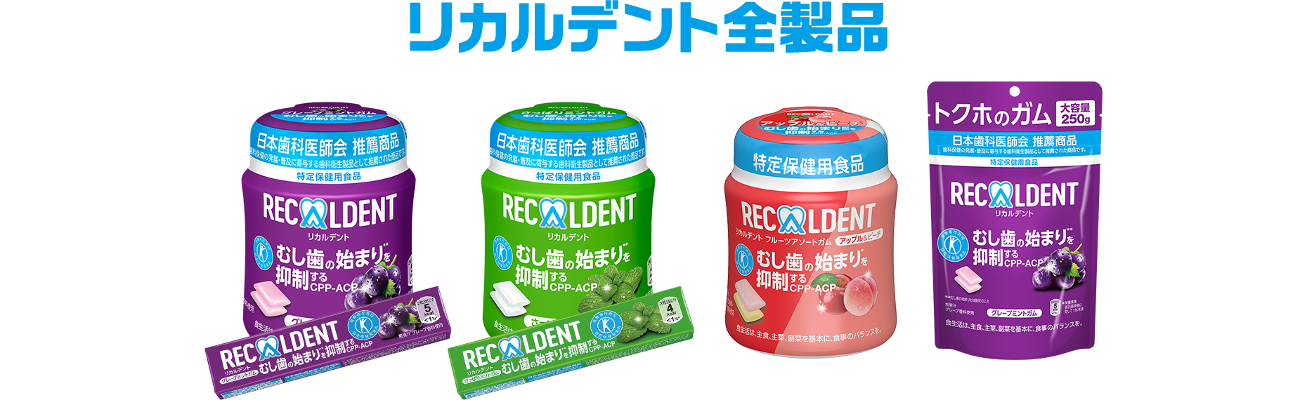 リカルデント全製品